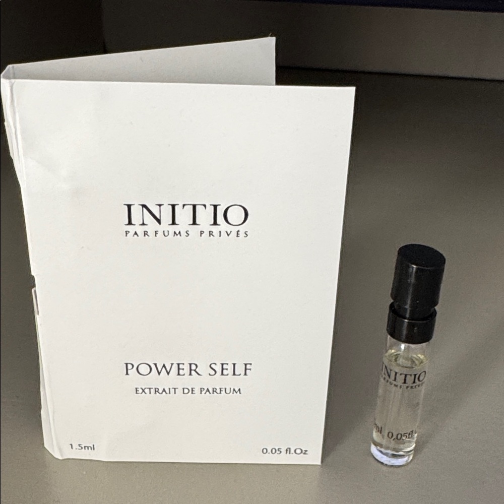 Initio Parfums Power Self Sample .05oz/1.5 ml New